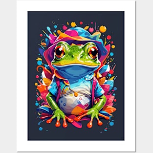 Vibrant Frog Posters and Art